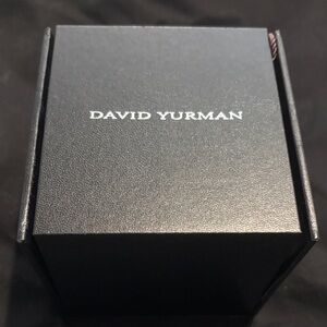 David Yurman Black and Silver Jewelry Box